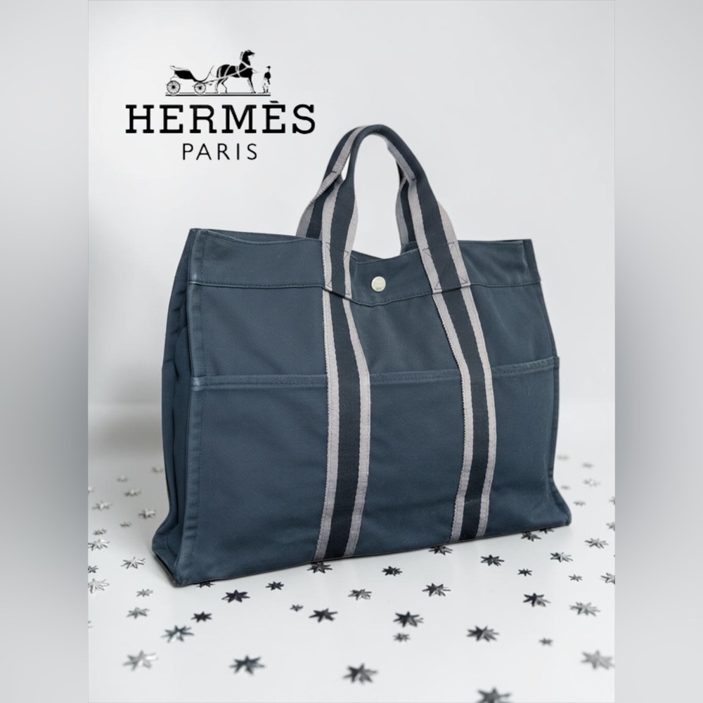 Hermes Tote Large Black - Picture 3 of 12